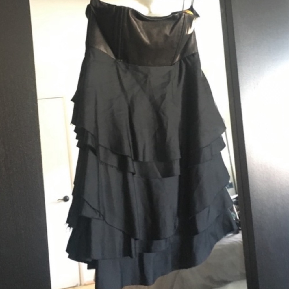 Alice + Olivia Leather Dress